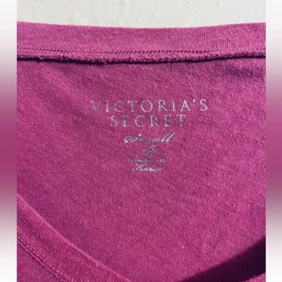 Victoria’s Secret V-Neck 3/4-Sleeve Nightgown In Pink - Small - Picture 2 of 5